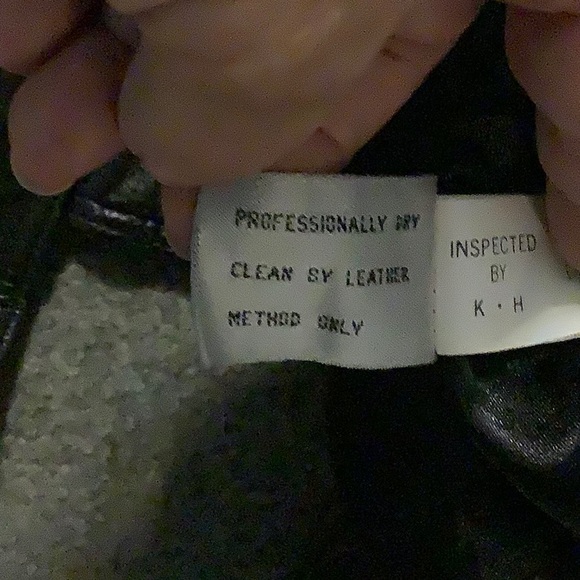 Mens Black Leather Jacket - Picture 9 of 10